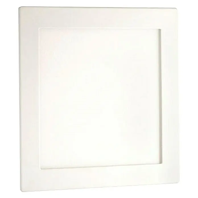 Ferotehna LED panel Slim - 12 W, D x Š x V: 170 x 170 x 12 mm, Bijele boje, Hladna bijela - Pogled odozdo