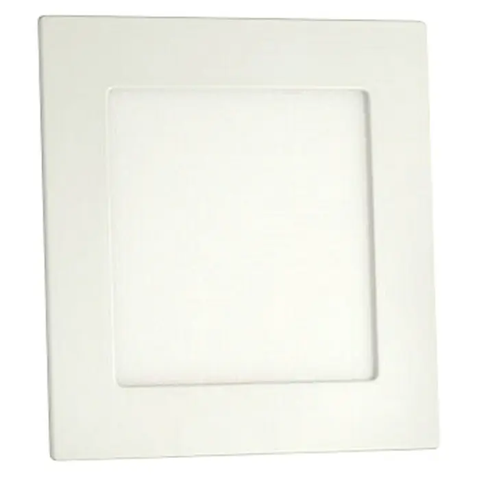 Ferotehna LED panel Slim - 6 W, D x Š x V: 120 x 120 x 12 mm, Bijele boje, Hladna bijela - Pogled sprijeda