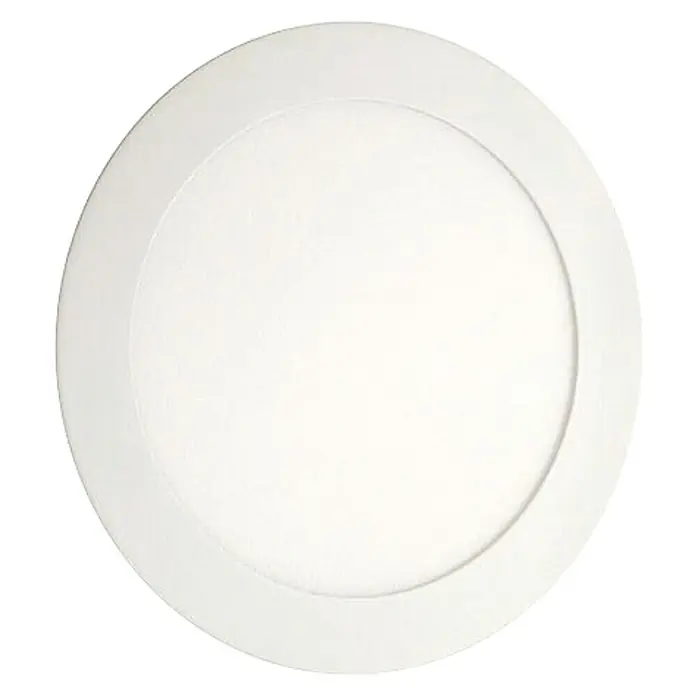 Ferotehna Okrugla ploča s LED svjetlom Slim - 12 W, Ø x V: 170 x 12 mm, Bijele boje, Hladna bijela - Pogled odozdo