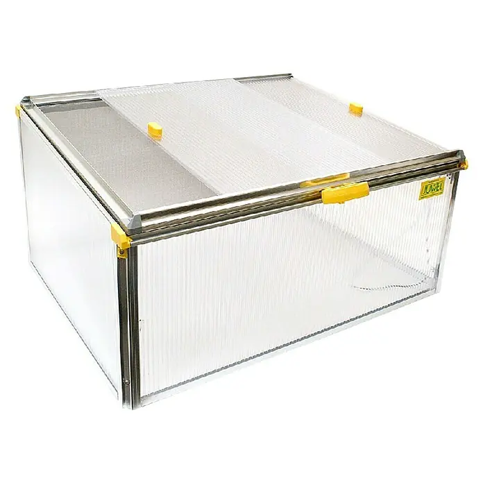 Juwel Frühbeet Biostar Protect 1000 - 100 x 76,5 x 52 cm, Kunststoff - Diagonale Ansicht