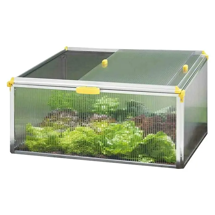 Juwel Frühbeet Biostar Protect 1000 - 100 x 76,5 x 52 cm, Kunststoff - Diagonale Ansicht