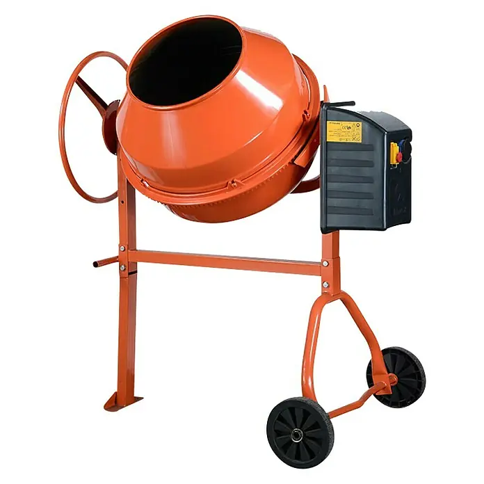 Altrad Miješalica za beton , 165 L - D x Š x V: 1.240 x 790 x 1.370 mm - Dijagonalni pogled