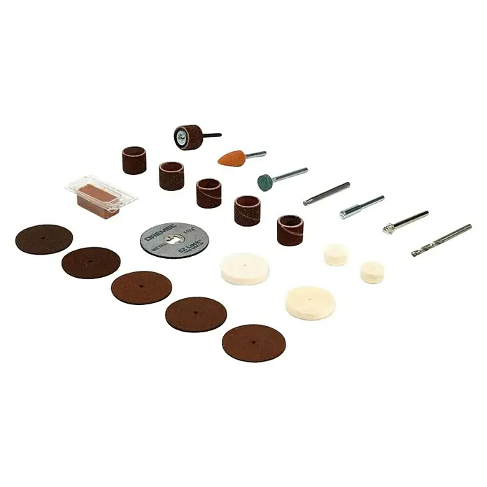 Dremel Set višenamjenskog alata 3000-1/25 - Broj okretaja pri praznom hodu: 10.000 okr/min - 33.000 okr/min, 130 W - Dijagonalni pogled