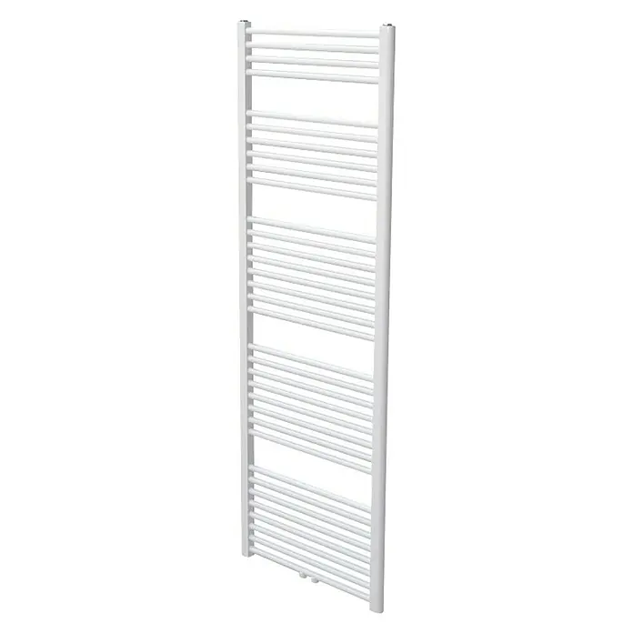 Bial Alta Midd Kupaonski radijator - 60 x 169,4 cm, 916 W, Bijele boje - Dijagonalni pogled
