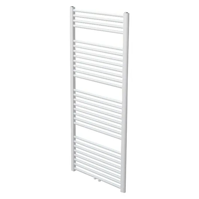 Bial Alta Midd Kupaonski radijator - 60 x 137,4 cm, 751 W, Bijele boje - Dijagonalni pogled