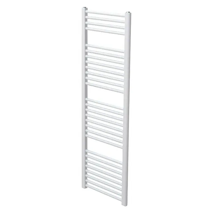 Bial Alta Midd Kupaonski radijator - 45 x 97,4 cm, 388 W, Bijele boje - Dijagonalni pogled
