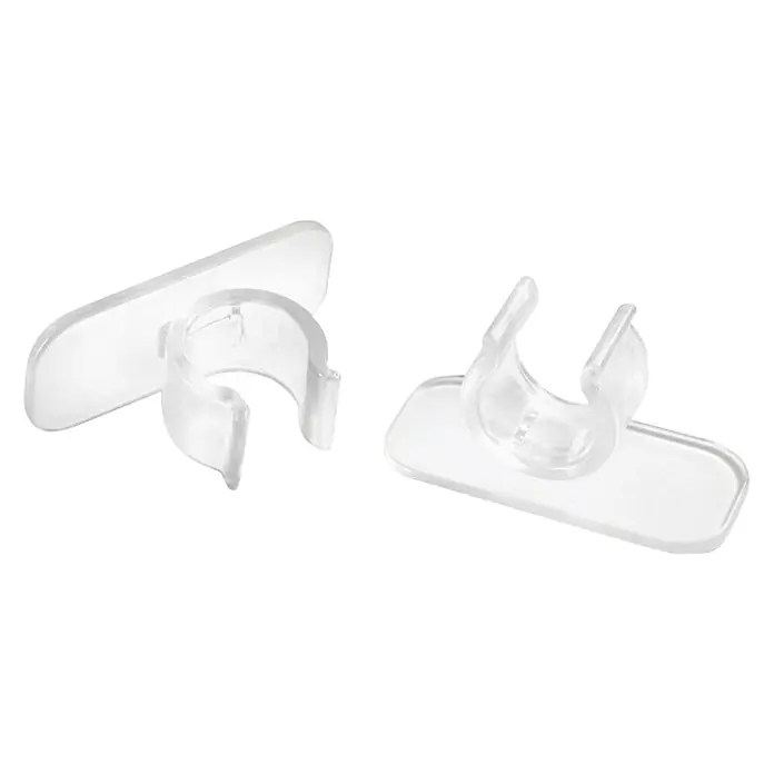 Bial Kuka za ručnike za kupaonski radijator - 2 Kom., Plastika - Dijagonalni pogled