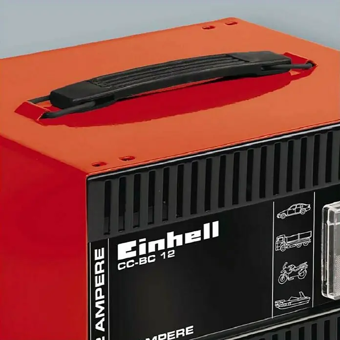 Einhell Punjač akumulatora sa klemama - Kapacitet: 8 - 12 Ah - Detaljan prikaz