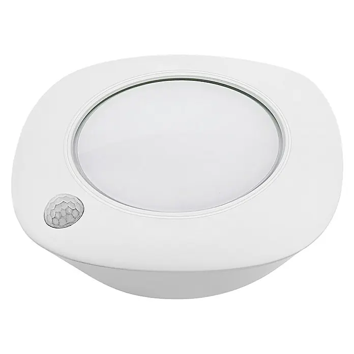 LED svjetiljka sa senzrom pokreta - 0,33 W, Bijele boje, Senzor pokreta, D x Š x V: 90 x 83 x 60 mm - Pogled odozgo
