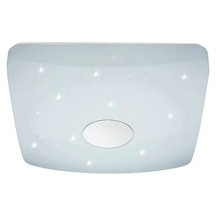 Eglo LED stropna svjetiljka - 20 W, D x Š x V: 37,5 x 37,5 x 9 cm, Bijele boje, Topla bijela - Pogled odozdo