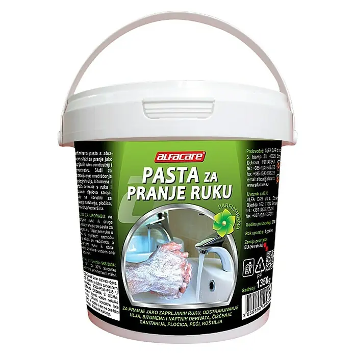 Alfacare Sredstvo za čišćenje ruku - 1,3 kg - Pogled sprijeda