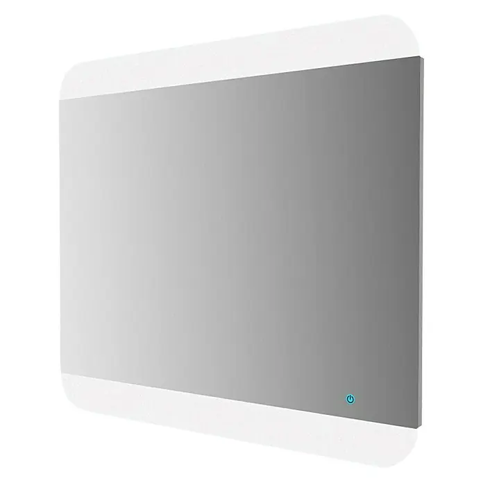 Baden Haus Ogledalo s LED rasvjetom Touch - 70 x 80 cm, 1.125 lm, IP44 - Dijagonalni pogled