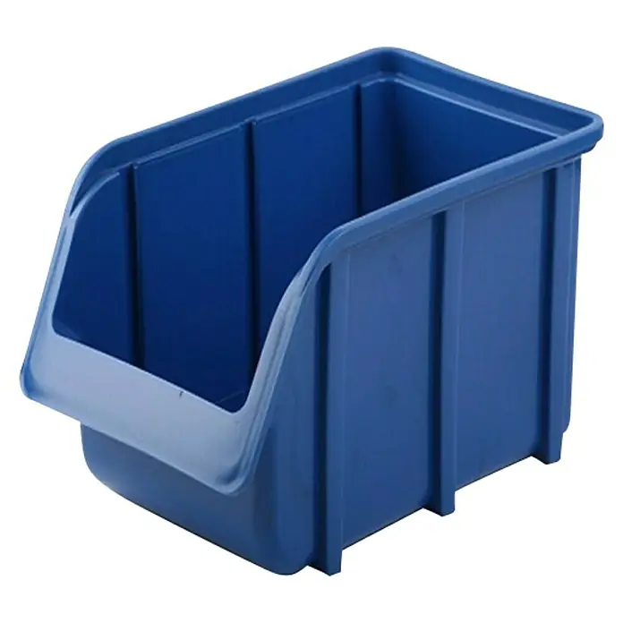 Kutija za male dijelove vel. 3 - 255 x 150 x 125 mm, Plave boje - Dijagonalni pogled