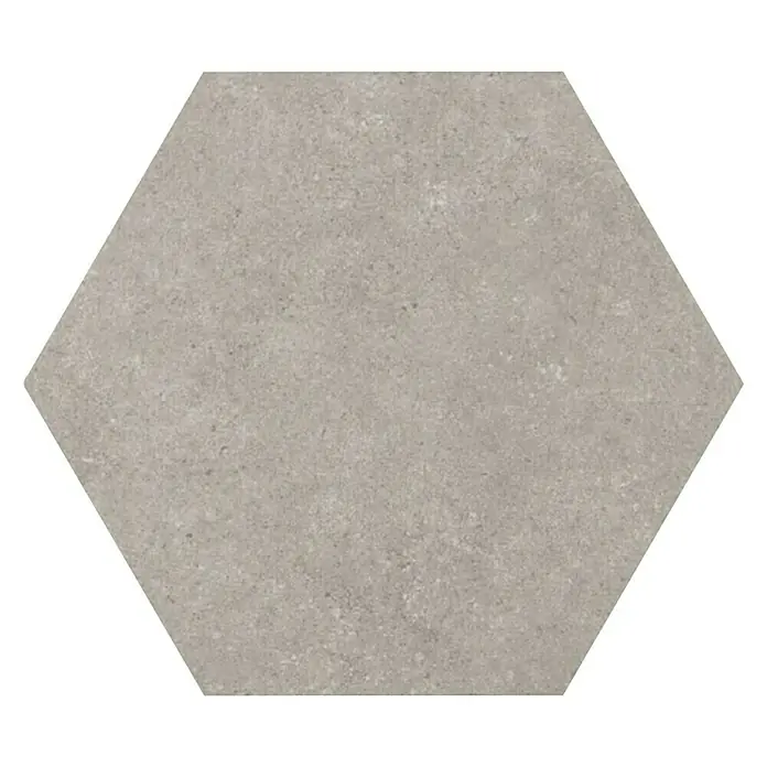 Podna pločica Hexagon Traffic - 25 x 25 mm, Sive boje - Pogled s gornje strane