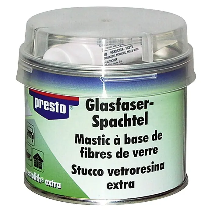 Presto Kit za popravak sa staklenim vlaknima - 250 g - Pogled sprijeda