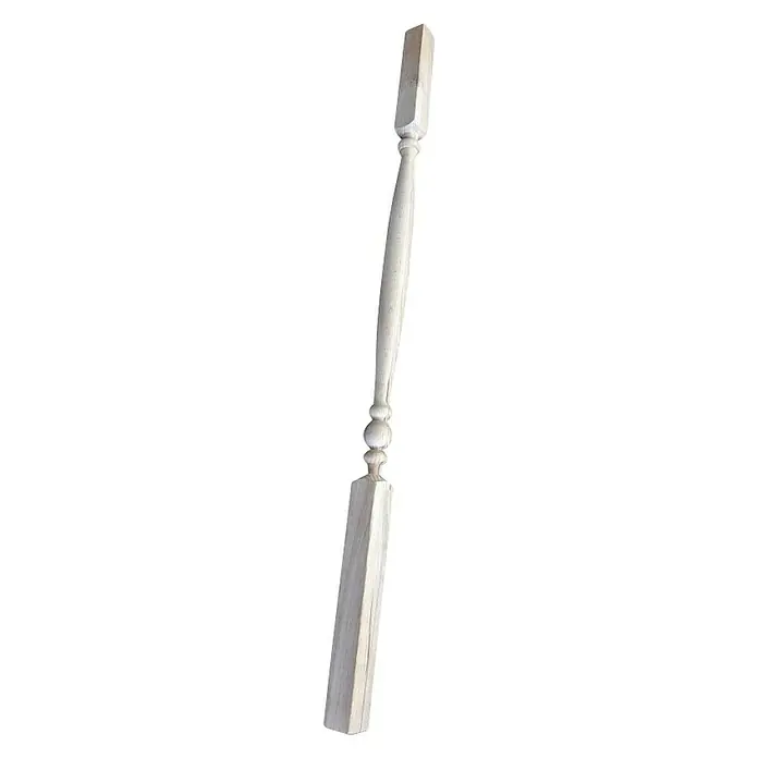 Stupić za ogradu - 40 x 40 x 1.000 mm, Bukva - Dijagonalni pogled