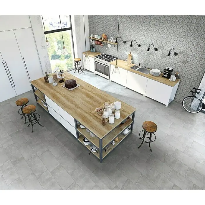 Porculanska pločica Beton Tendance - 30 x 60 cm, Sive boje, Glazirano - Živopisni prikaz