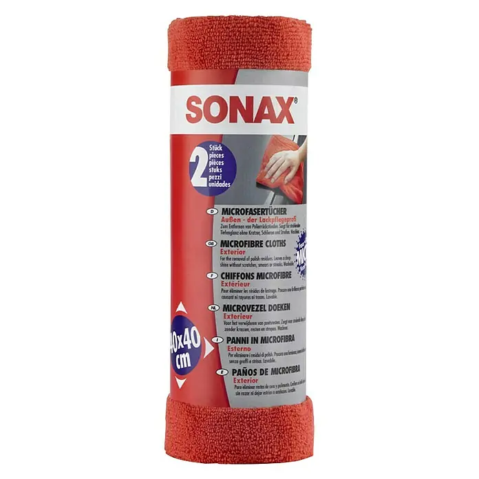 Sonax Krpa od mikrofibre - 40 x 40 cm, 2 kom - Pogled sprijeda