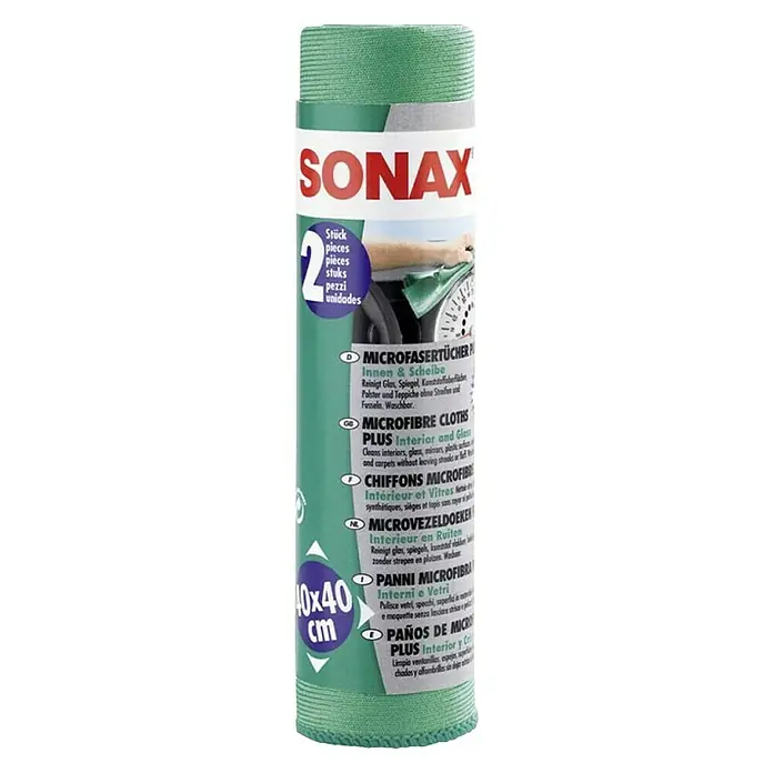 Sonax Krpa od mikrovlakana - 40 x 40 cm, 2 kom - Pogled sprijeda