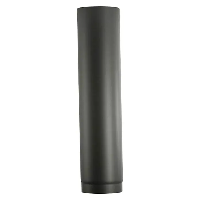 Dimovodna cijev - Duljina: 1.000 mm, Čelik - Pogled sprijeda