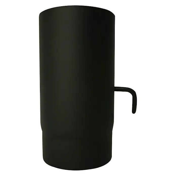 Dimovodna cijev - Sa zasunom, Ø x D: 150 x 250 mm - Pogled sprijeda