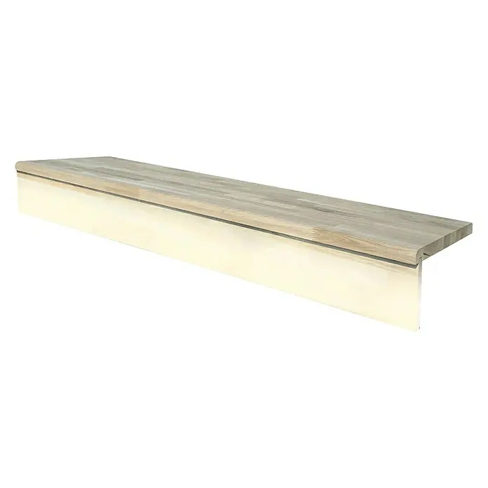 Gazište za stepenice - 900 x 350 mm, Svijetli hrast - Dijagonalni pogled