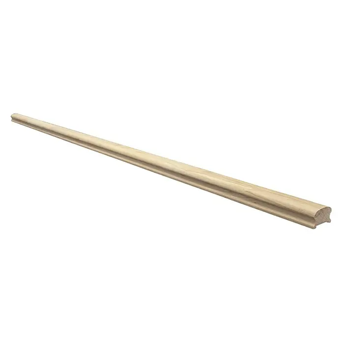 Rukohvat za stepenice - D x Š x V: 2.000 x 54 x 45 mm, Bukva - Dijagonalni pogled