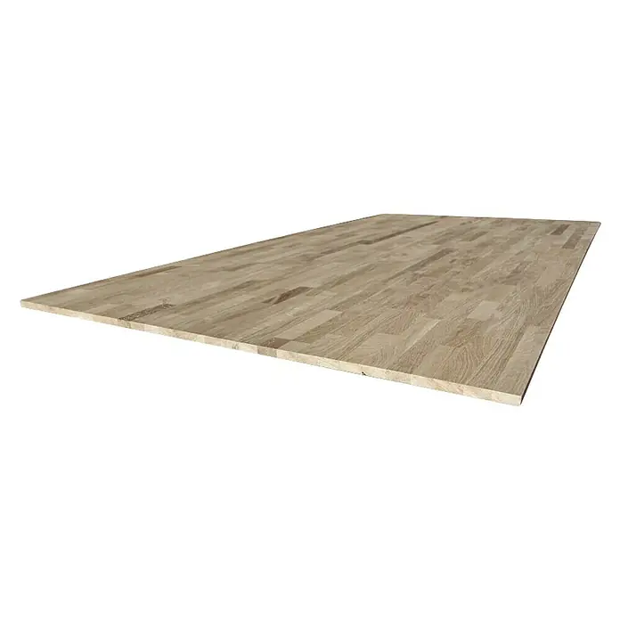 Višenamjenska ploča - 200 x 100 x 2,7 cm, Svijetli hrast - Dijagonalni pogled