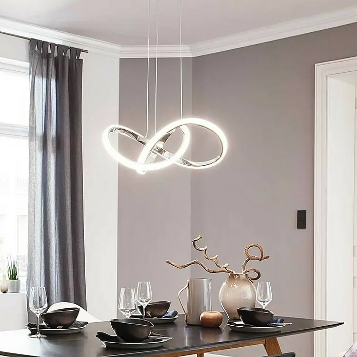 WOFI Indigo LED-Pendelleuchte - Höhe: 27 cm - Stimmungsaufnahme