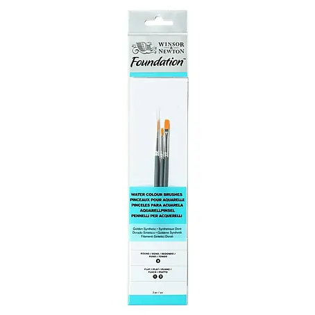 Winsor & Newton  Künstlerpinsel-Set Foundation