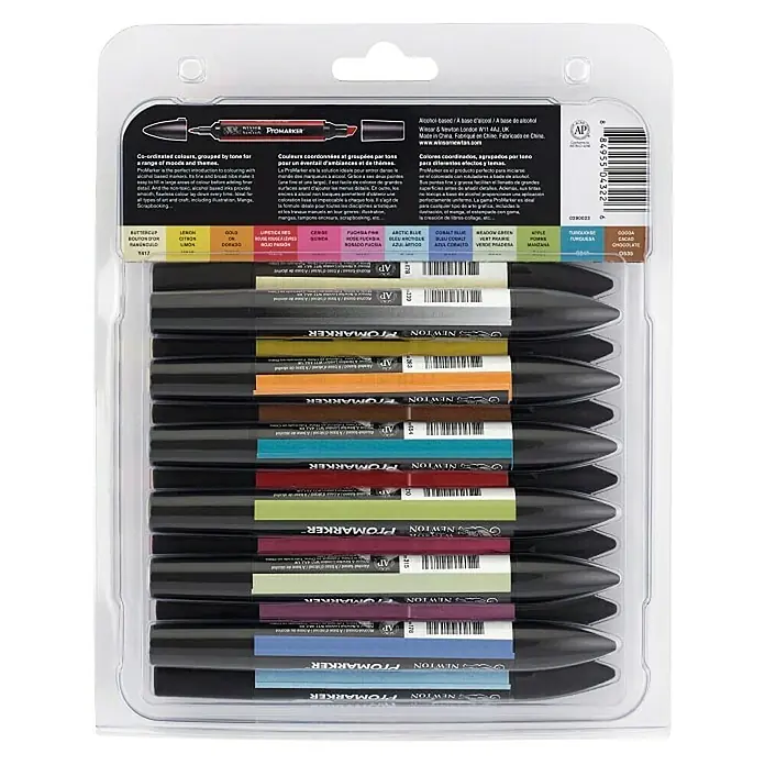 Winsor & Newton Marker Pro -  - Pogled s gornje strane