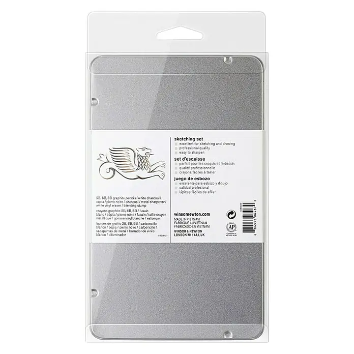 Winsor & Newton Set olovki za crtanje Sketch - 10 -dij. - Pogled straga