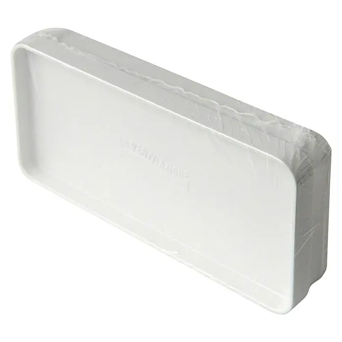 Krajnja kapica - 150 x 70 mm, PVC - Dijagonalni pogled