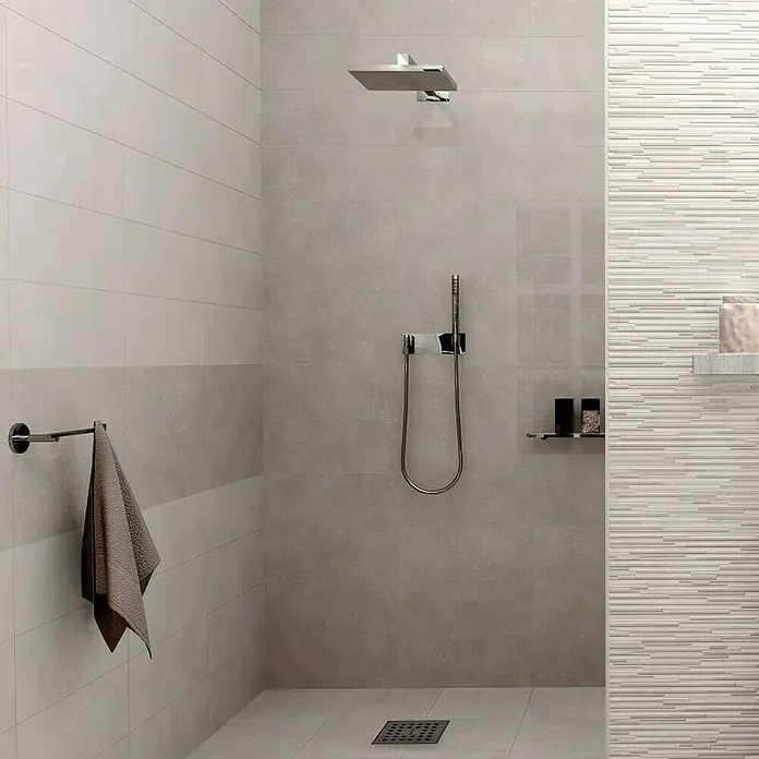 Gorenje Keramika Zidna pločica Unica - 50 x 20 cm, 1,8 m², Sive boje - Živopisni prikaz