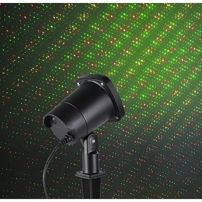 LeuchtenDirekt Laserski LED reflektor - 6 W, IP44, Crne boje - Živopisni prikaz