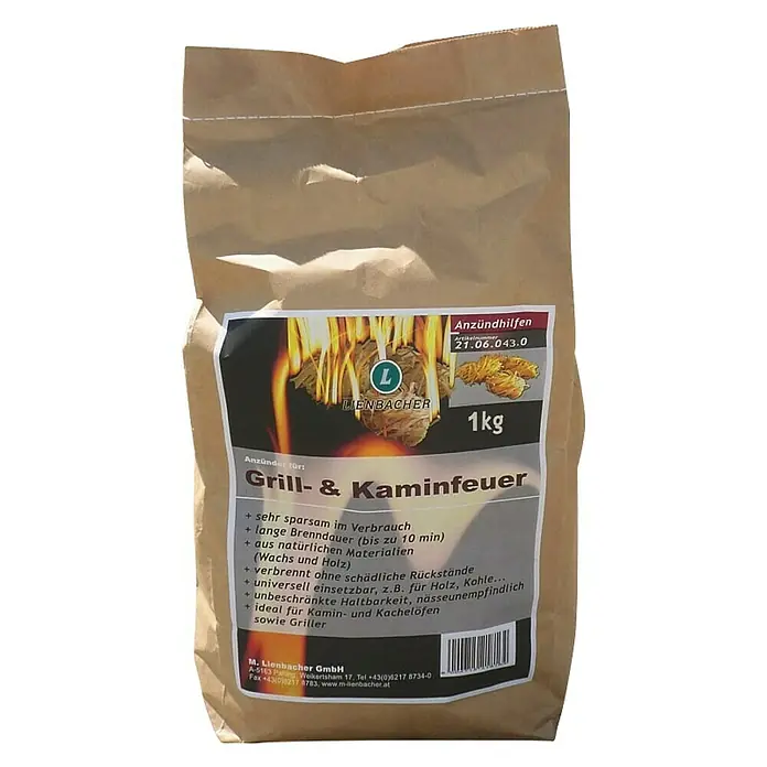 Lienbacher Komplet pribora za kamin - 5-dij., Prikladno za: Kamine - Pogled sprijeda