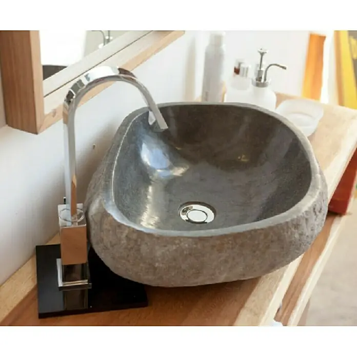 Cipì Nasadni okrugli umivaonik Joya Large - Promjer: 50 cm, Siba boja - Živopisni prikaz