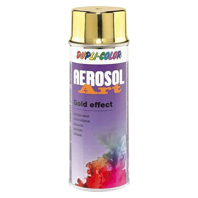 Dupli-Color Lak u spreju - Zlatne boje, 400 ml - Pogled sprijeda