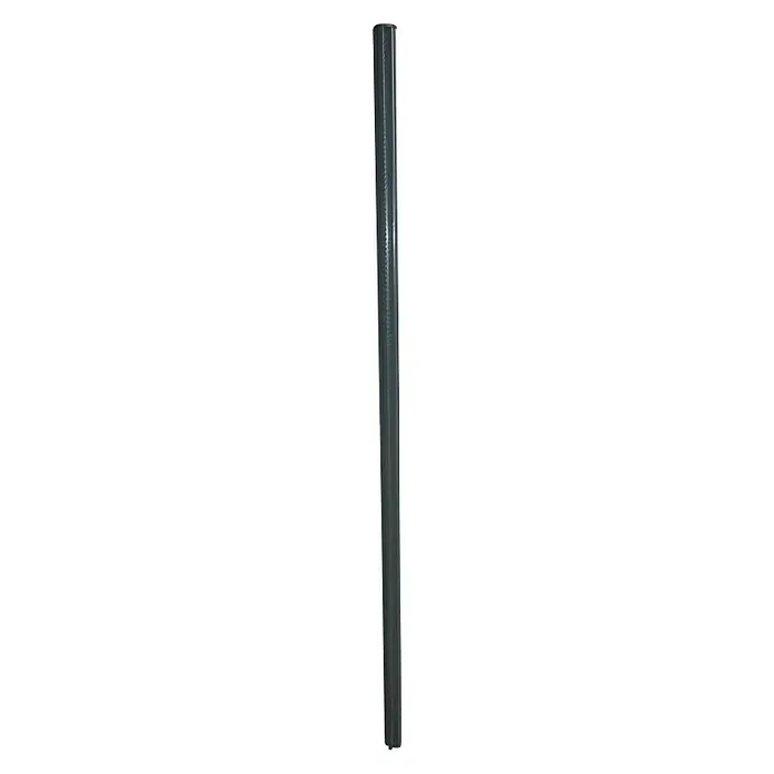 Stup za ograde - Visina: 170 cm, Promjer: 48 mm, Antrazit, Metal - Pogled sprijeda