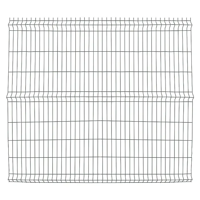 Rešetkasta ograda - Boja: Zelene boje, D x V: 200 x 83 cm - Pogled sprijeda