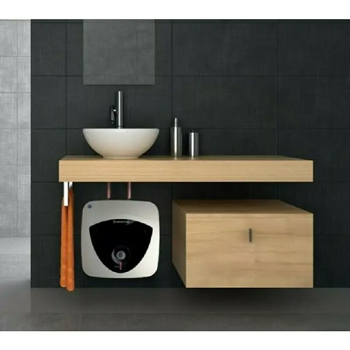 Ariston Podpultni grijač vode Andris Lux 6 UR EU - Bijelo-crne boje, Snaga grijanja: 1.500 W - Živopisni prikaz