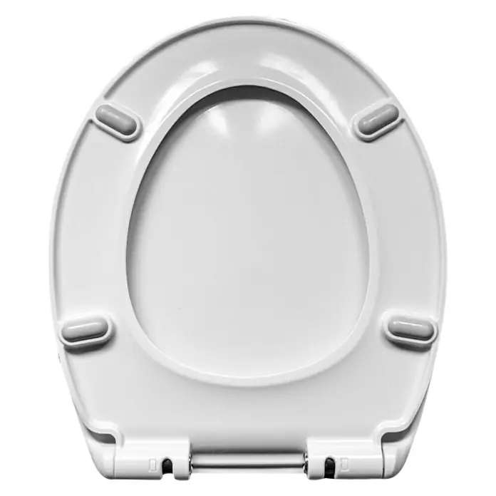 WC daska Selecta C9 - Duroplast, Bijele boje - Pogled odozdo