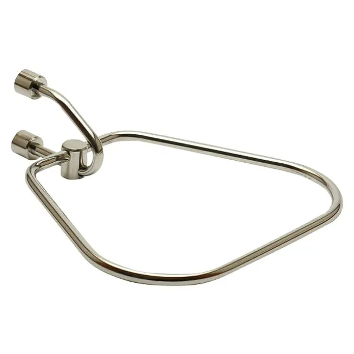 Kupaonski držač ručnika Inox - Plemeniti čelik, Zlatne boje - Dijagonalni pogled