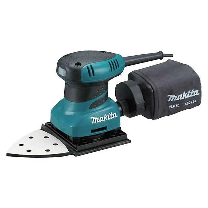 Makita Oscilirajuća brusilica - 21,9 x 11,2 x 13,9 cm, 14.000 okr/min - Dijagonalni pogled
