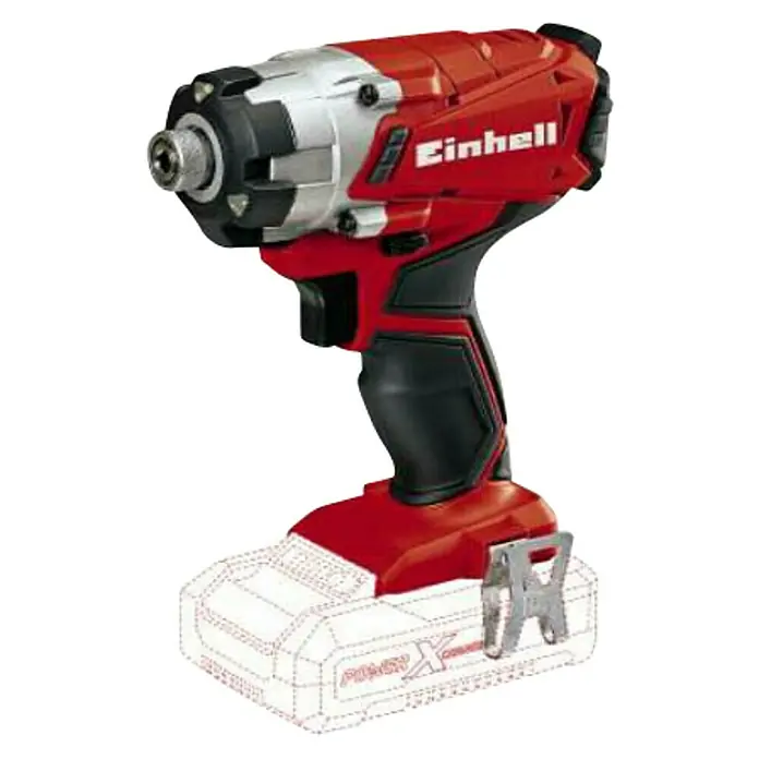 Einhell Akumulatorski odvijač TE-CI 18 V LI - 18 V, Bez akumulatora, Broj okretaja pri praznom hodu: 0 okr/min - 2.300 okr/min - Dijagonalni pogled
