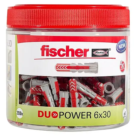 Fischer  Komplet tipli Duopower 6x30 NV