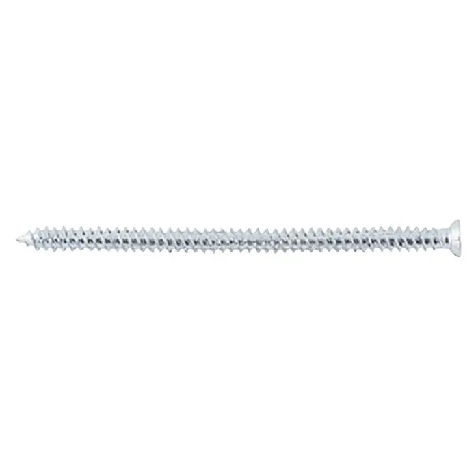 Fischer Vijak za prozorski okvir - 112 mm, Ravna glava, Promjer provrta: 6 mm, 8 kom - Pogled s lijeve strane