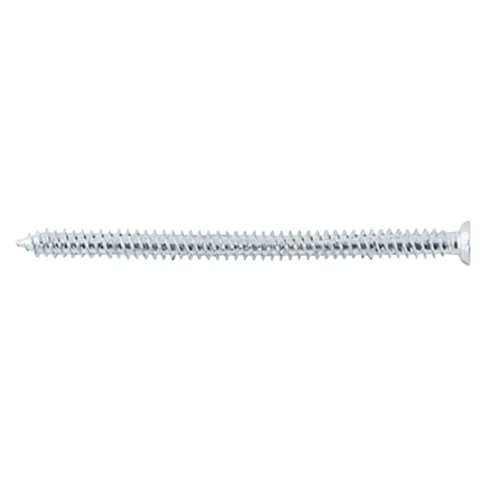 Fischer Vijak za prozorski okvir - 132 mm, Ravna glava, Promjer provrta: 6 mm, 8 kom - Pogled s lijeve strane