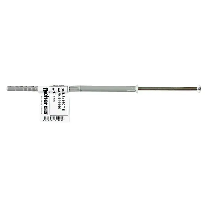 Fischer Udarna tipla s vijkom 8 x 160 mm TE - Čelik, Promjer tiple: 8 mm, Duljina tiple: 160 mm - Pogled s desne strane