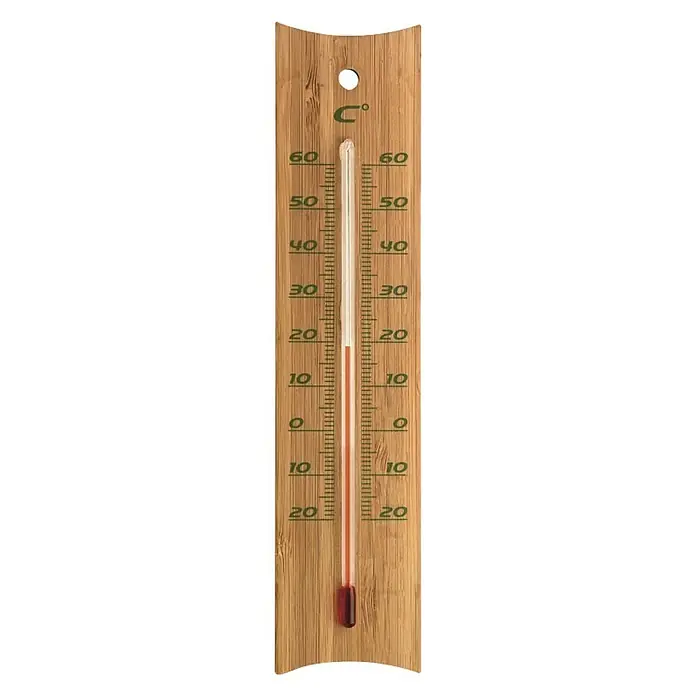Termómetro - Temperatura actual, L x An x Al: 13 x 46 x 200 mm - Vista frontal